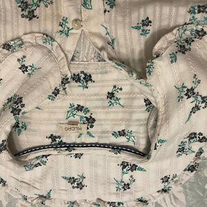 Pilcro by anthropologie kiera floral blouse